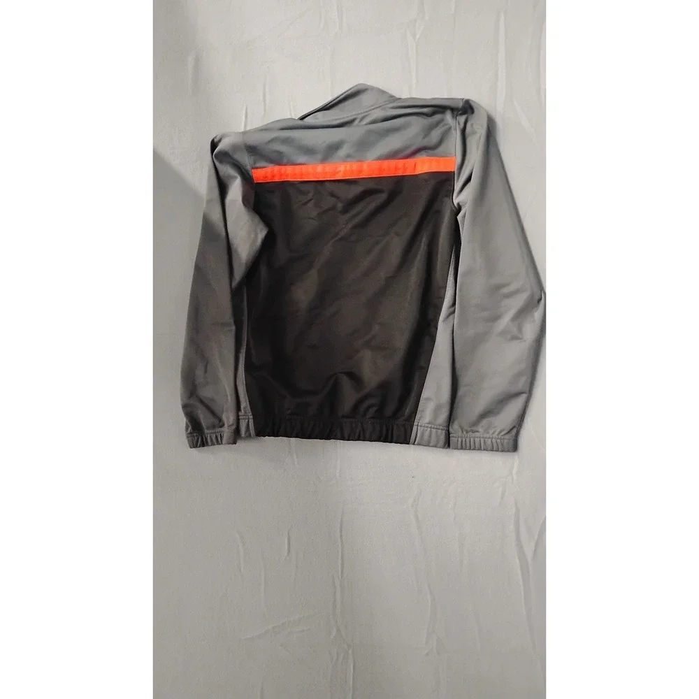 Jordan Track Jacket Zip Up Gray‎ Black Pink Logo Kids XL Youth Activewear
